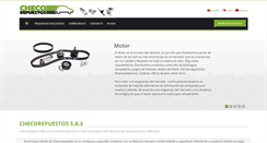 Desktop Screenshot of checorepuestos.com